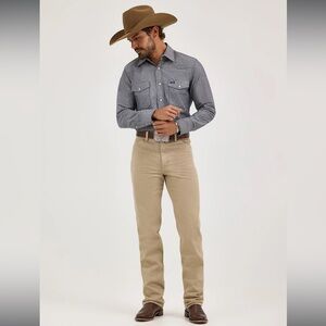 Wrangler Cowboy Cut Slim Fit Jeans in Brown 33x30